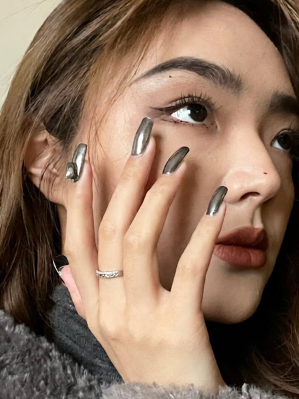 Customizable handmade press-on nails reusable